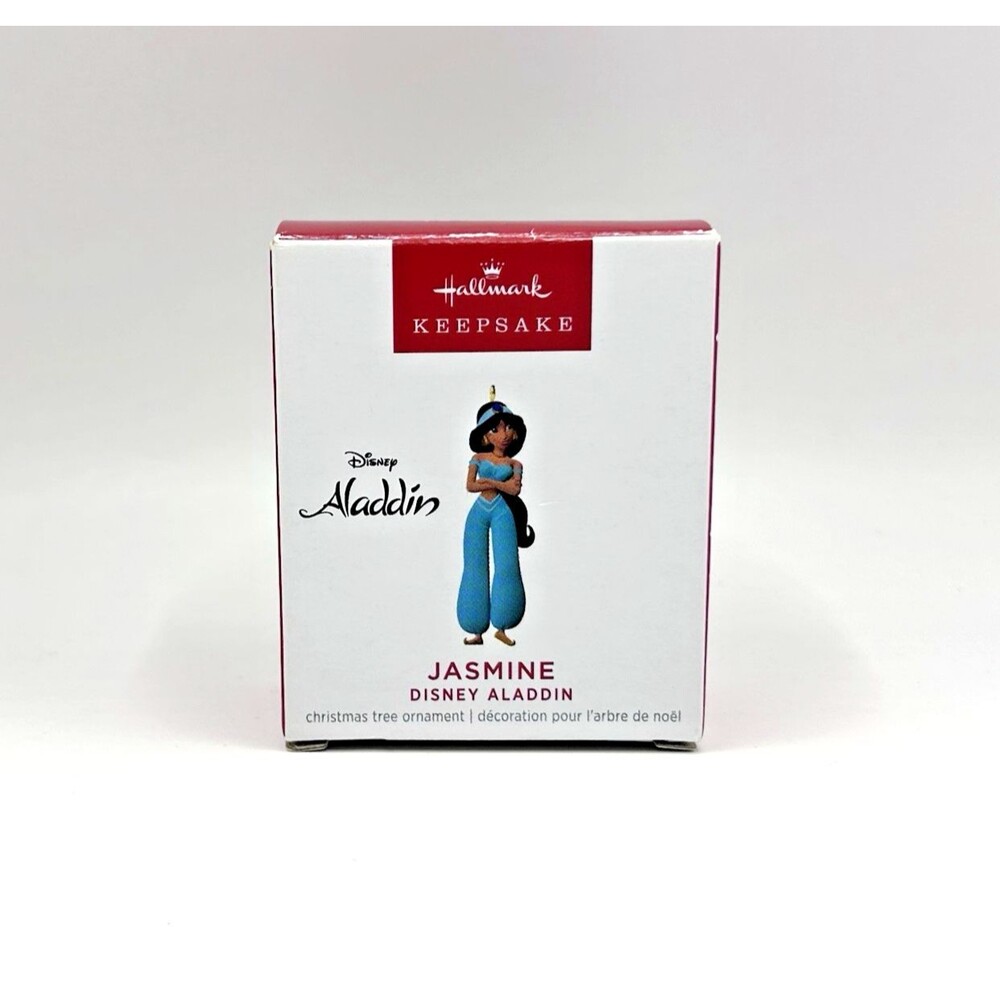 Hallmark Keepsake 2023 Aladdin Jasmine Disney Princess Miniature Ornament 1.25"